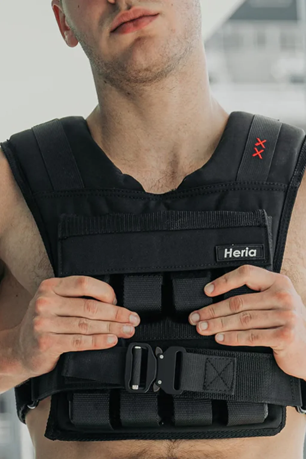 40LB Weight Vest - Black - Image 5