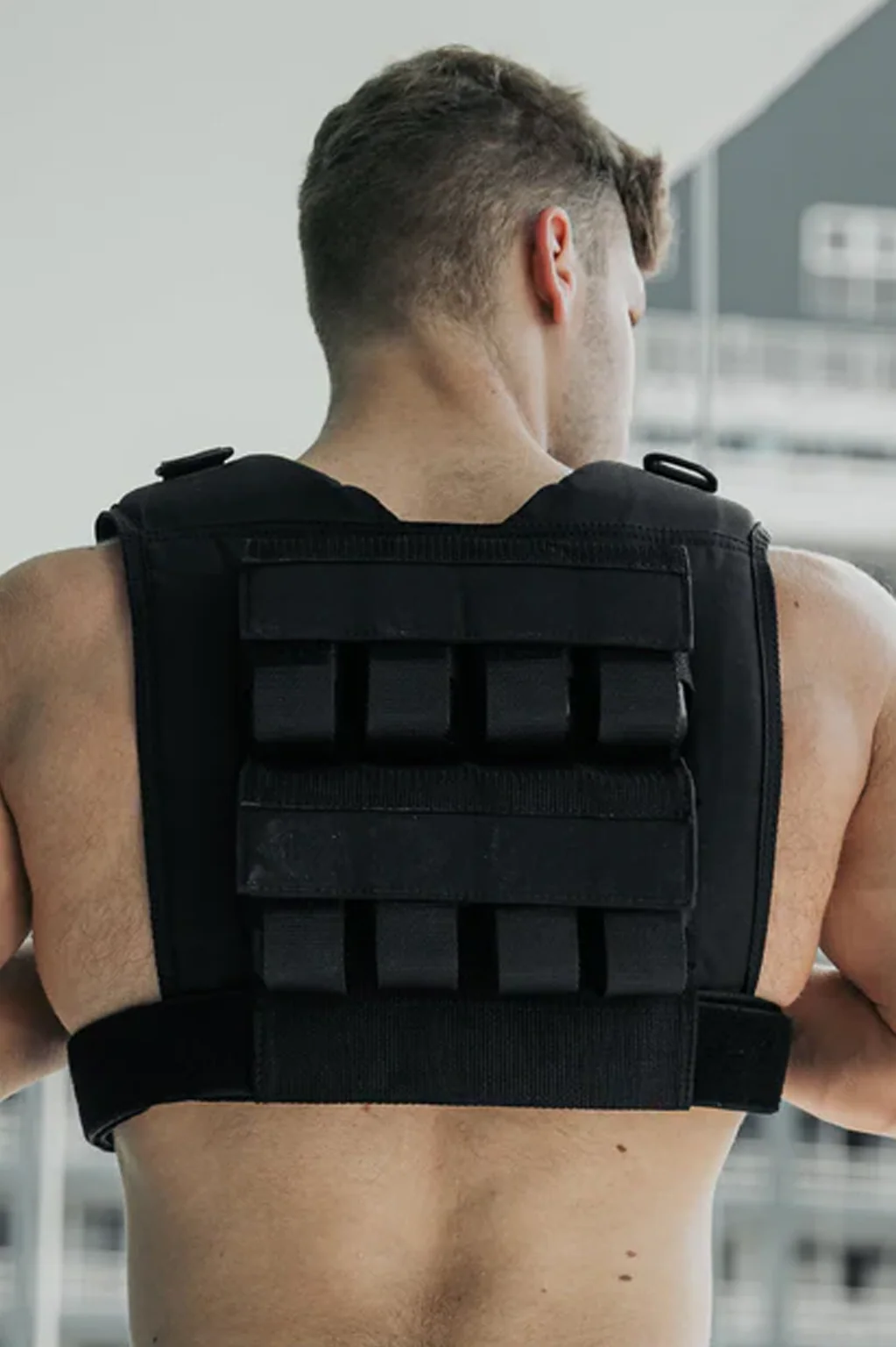 40LB Weight Vest - Black - Image 7