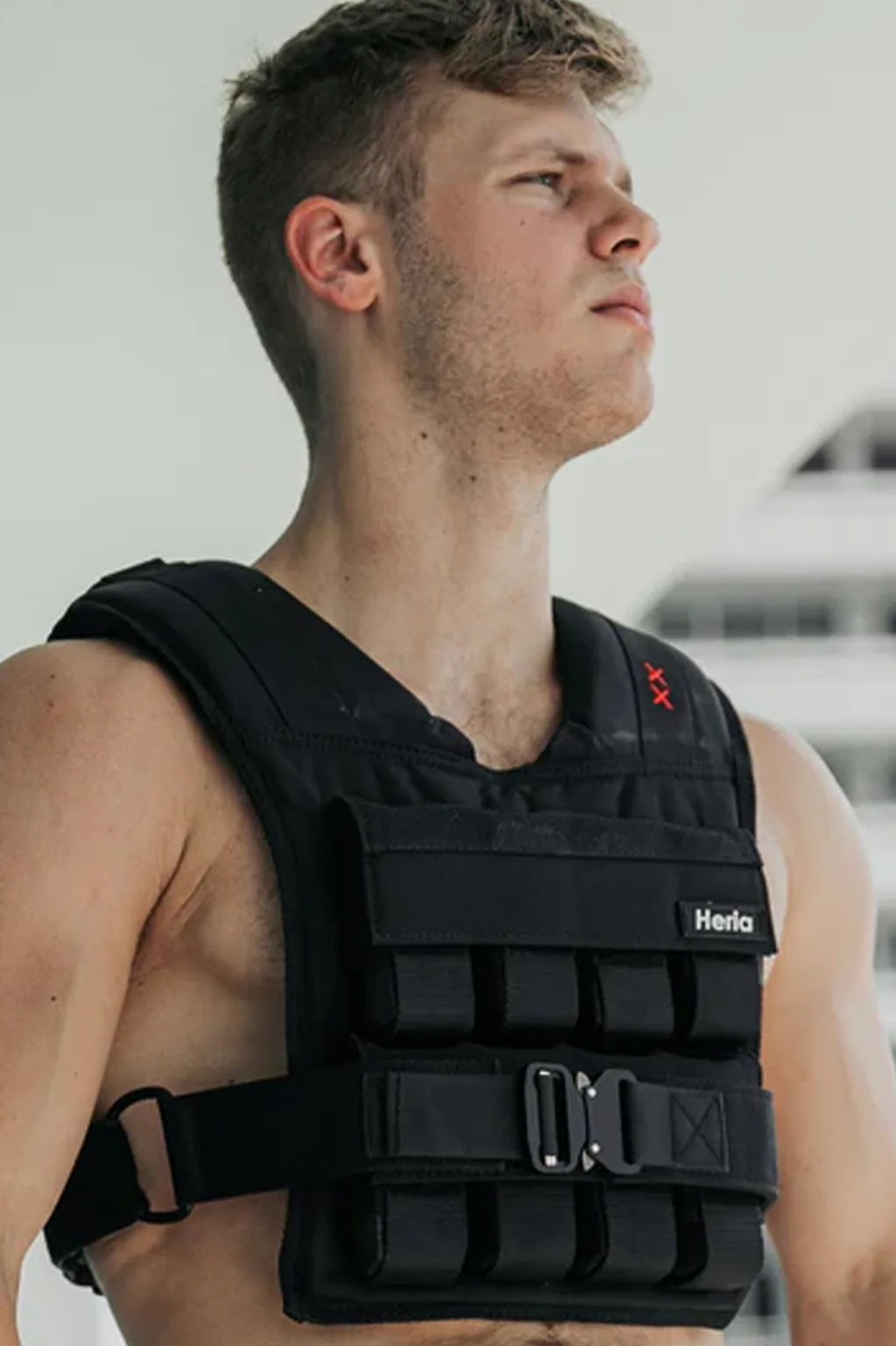 40LB Weight Vest - Black - Image 8