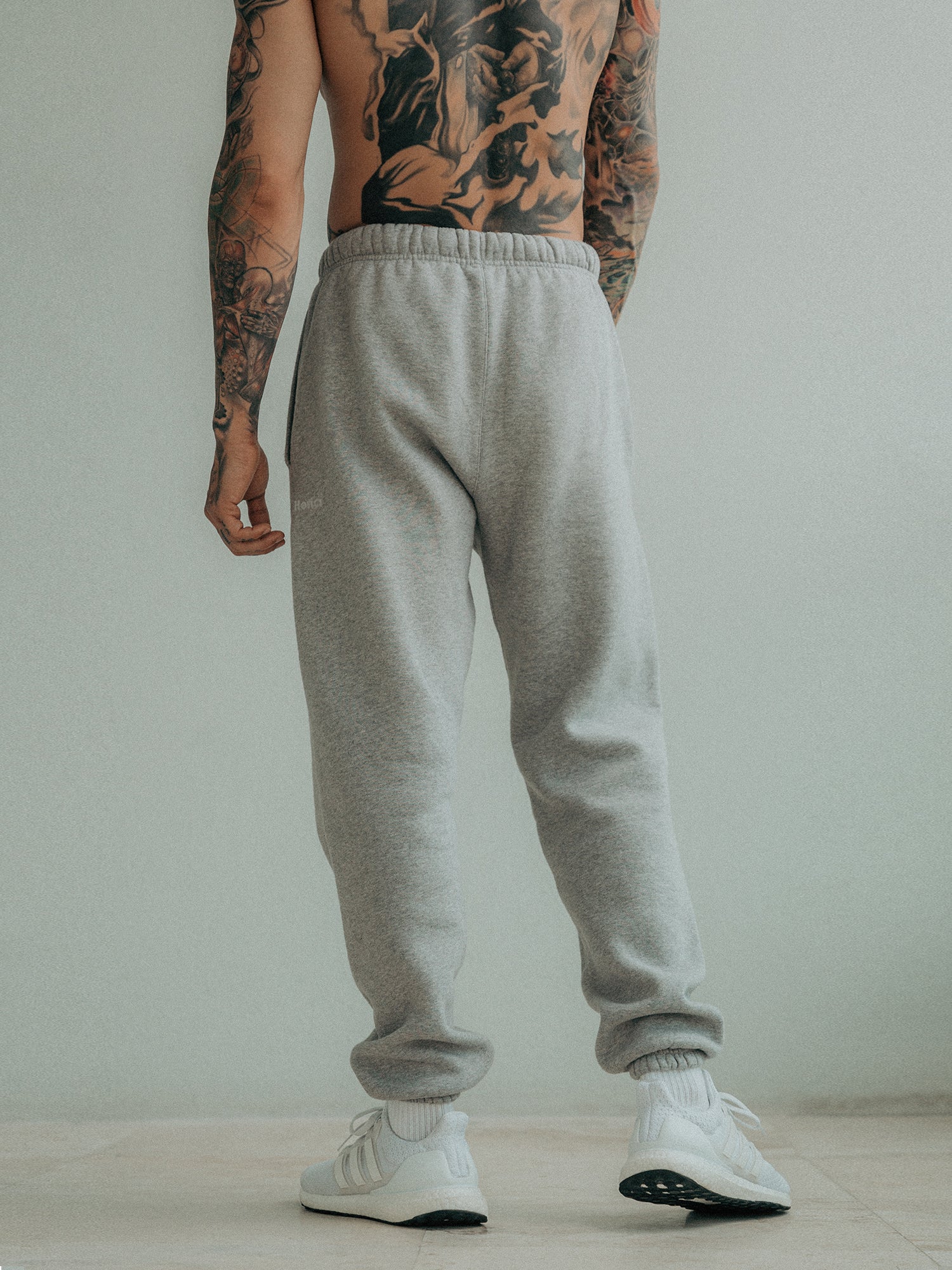 Heria Everyday Relaxed Fit Joggers - Grey - Image 4