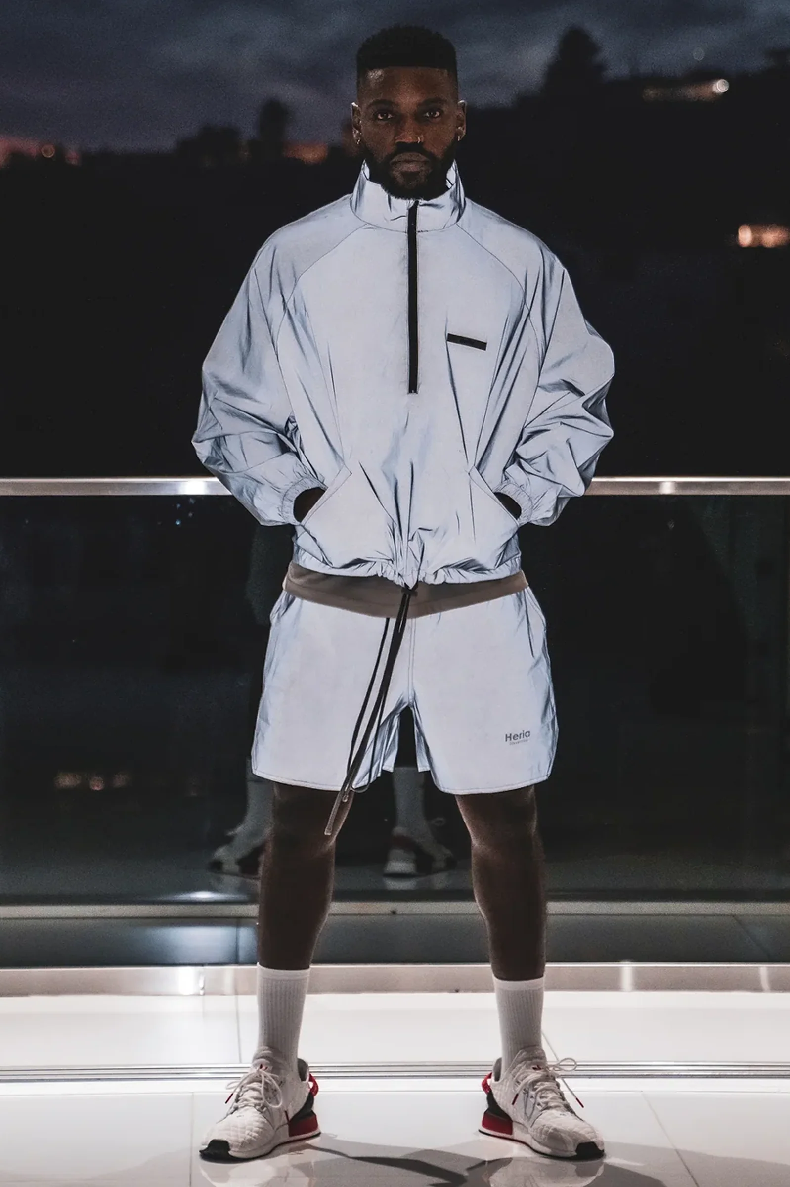 Heria 3M Reflective Windbreaker Jacket - Image 3