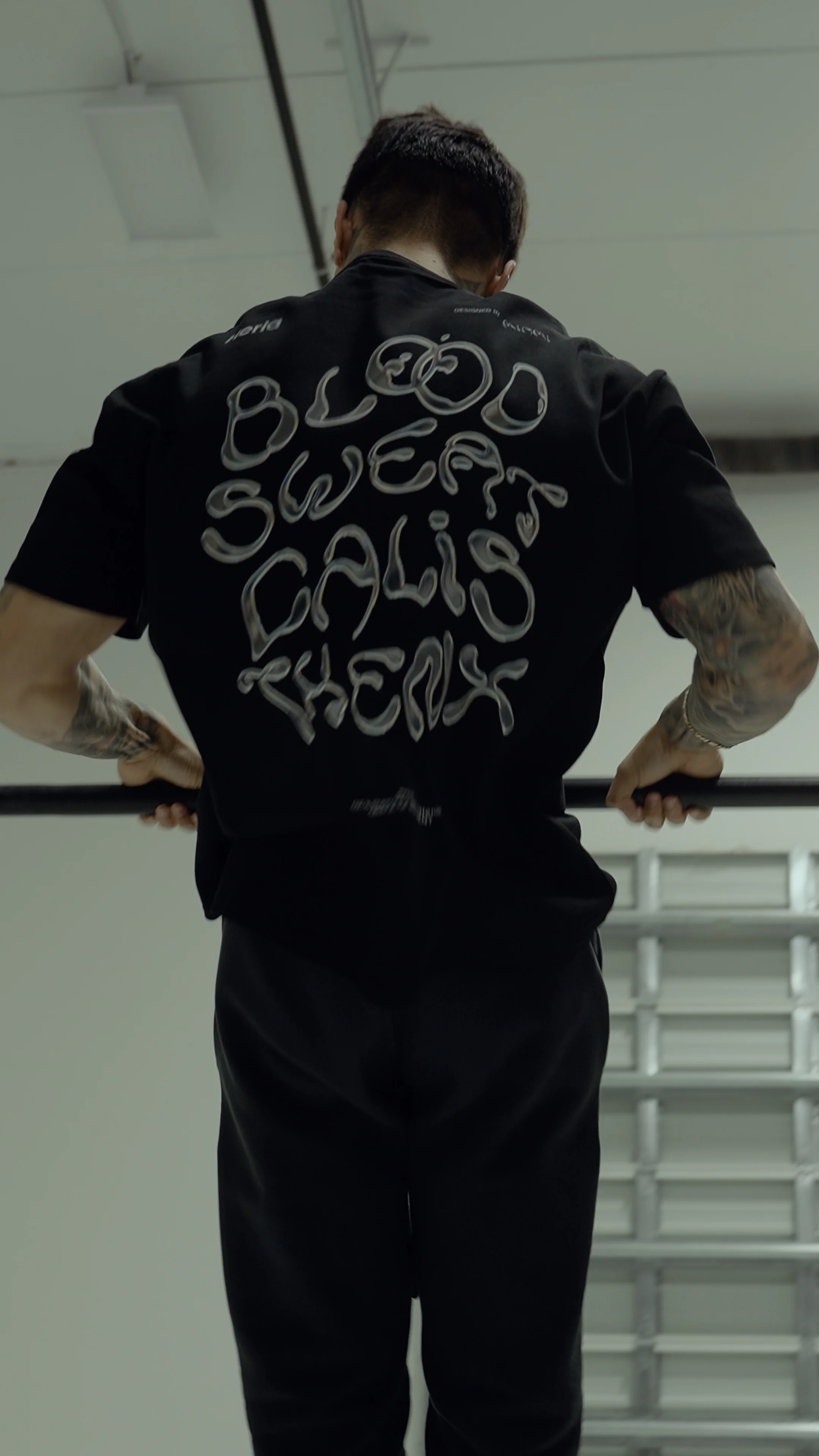 Heria Blood Sweat Calisthenx Tee - Image 3