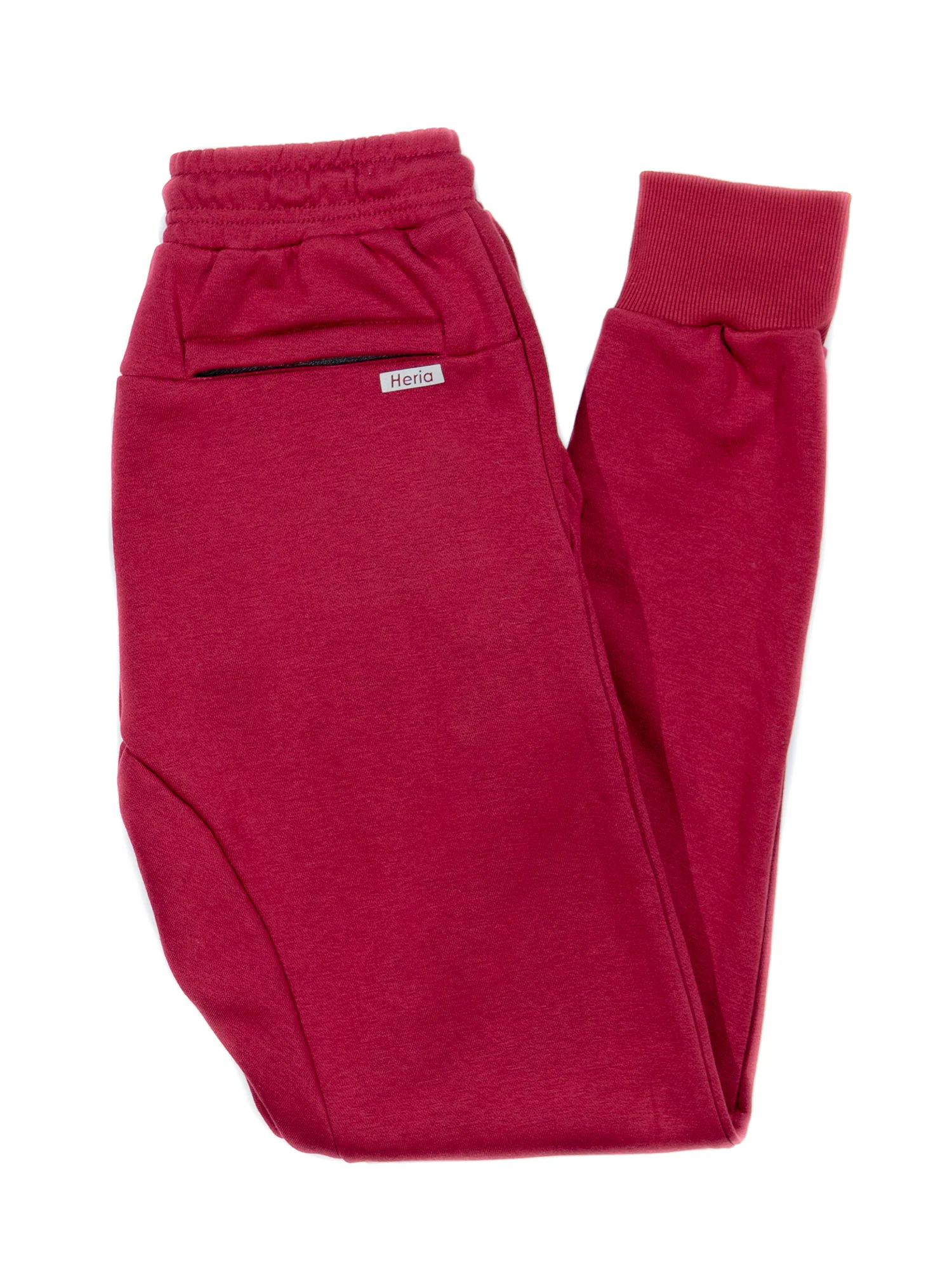 Heria Burgundy Joggers - Image 3