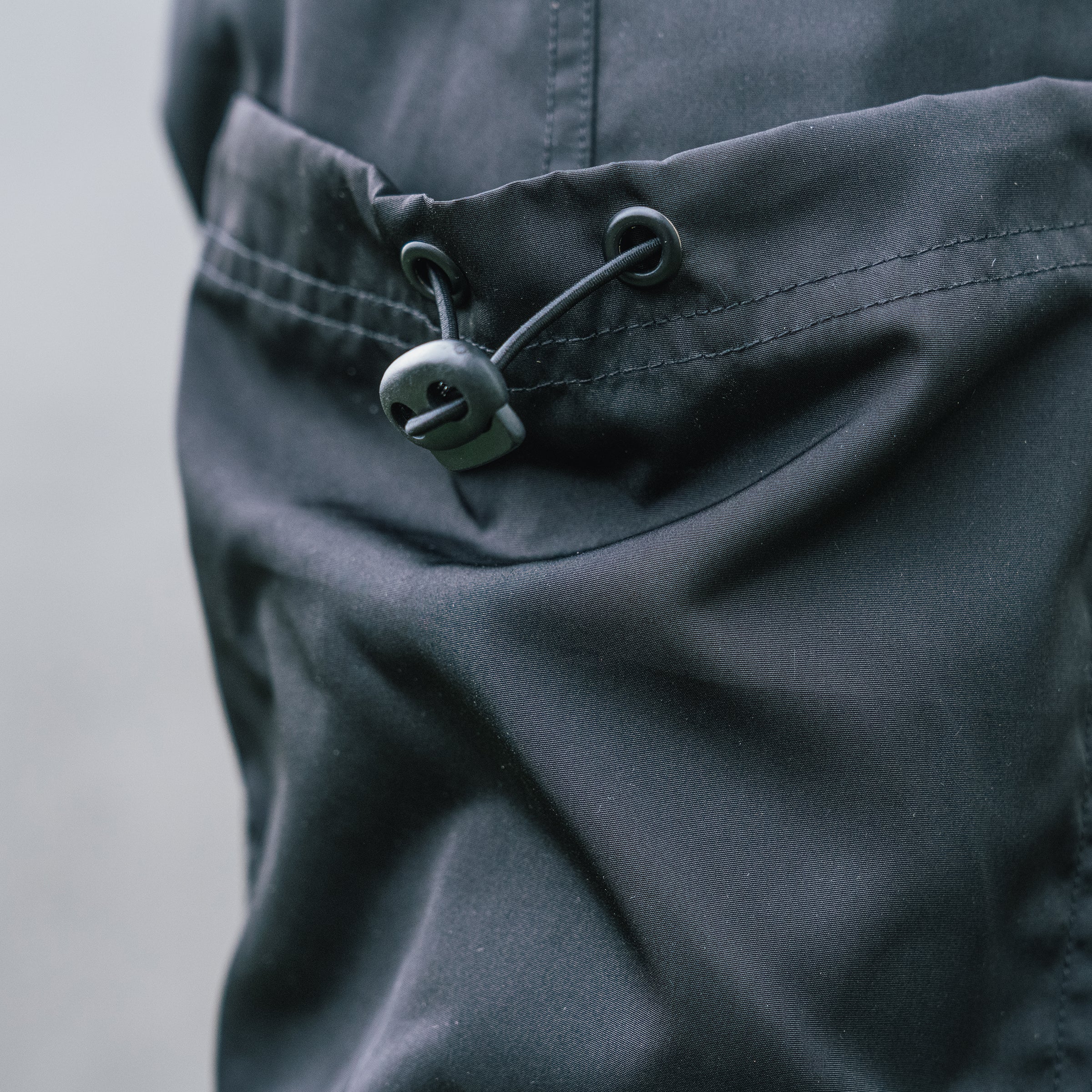 Drawstring Track Pants - Black - Image 7