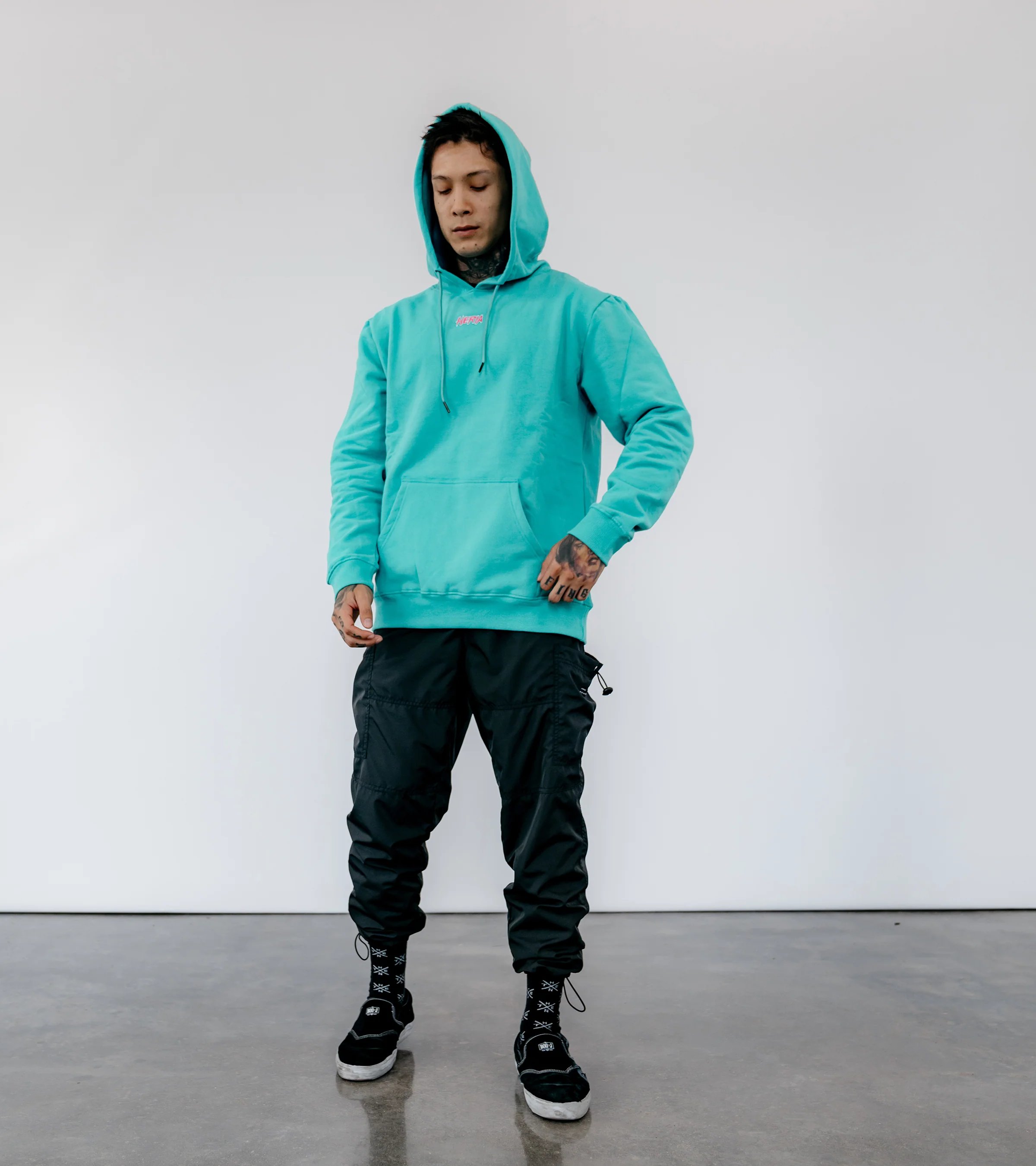 Heria Patch Hoodie - Green - Image 4