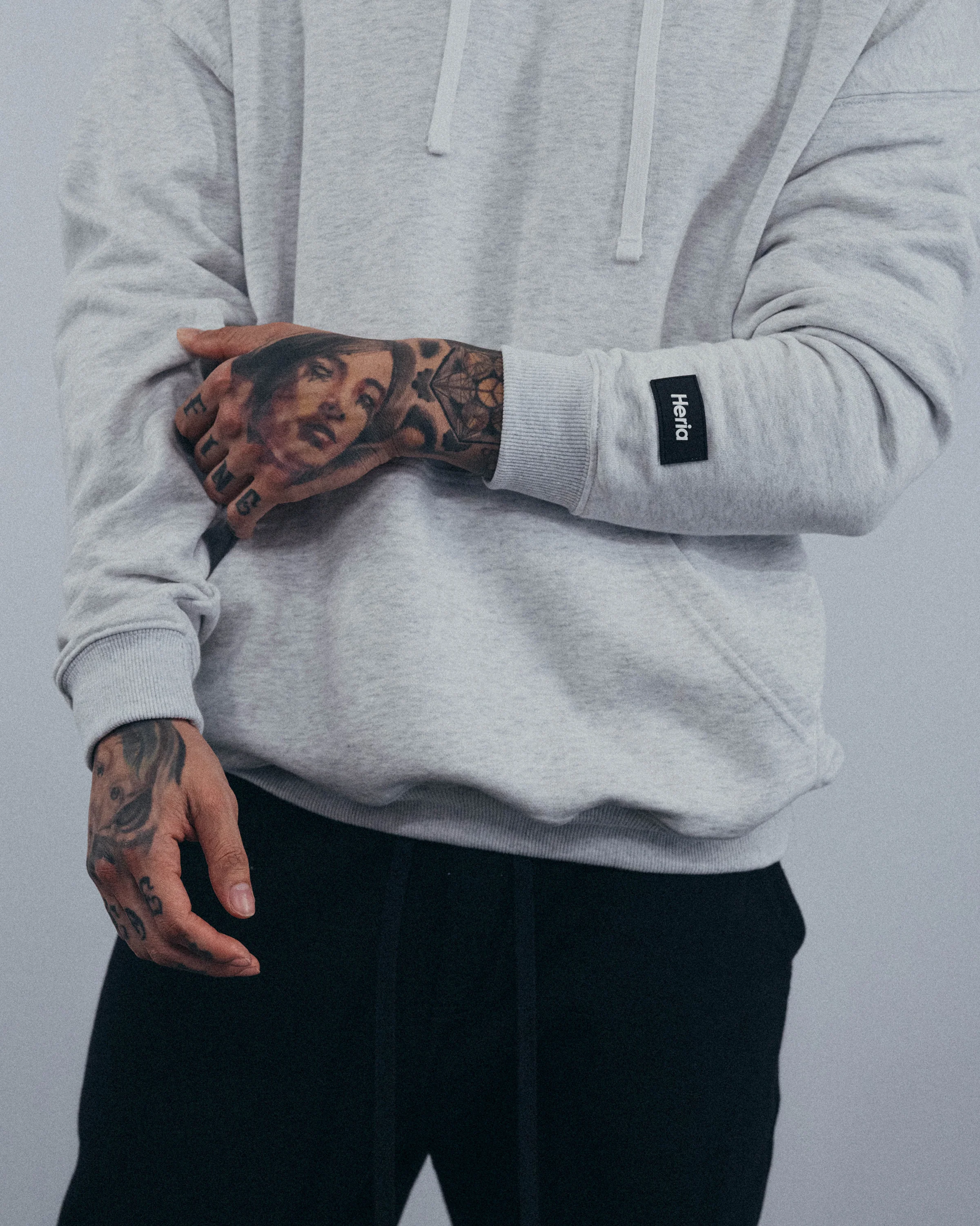 Heria Hoodie - Grey - Image 7