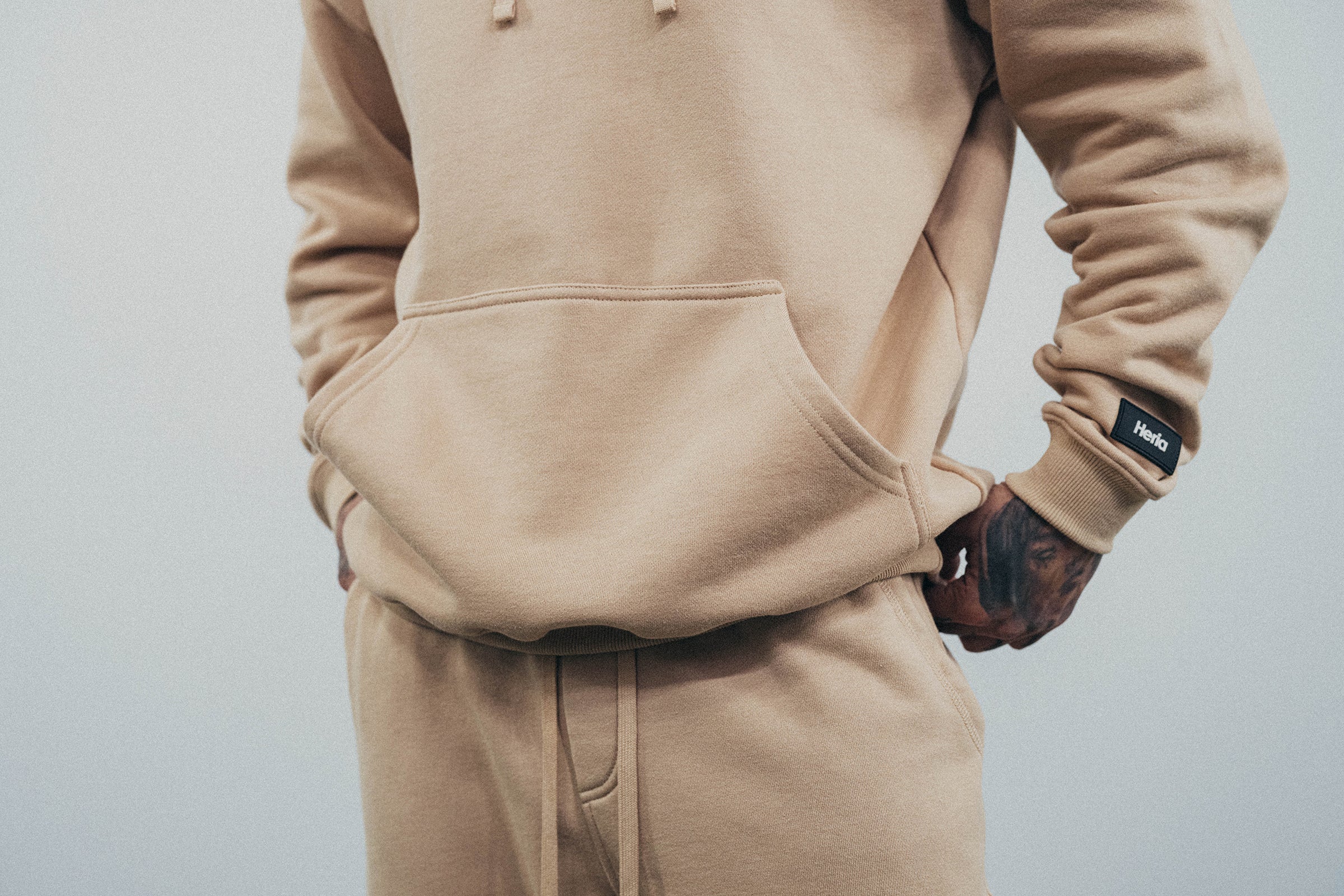 Heria Hoodie - Sand - Image 8