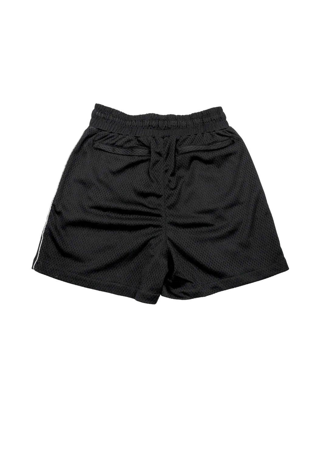 Heria Mesh Shorts with 3M Reflective Piping - Black - Image 2