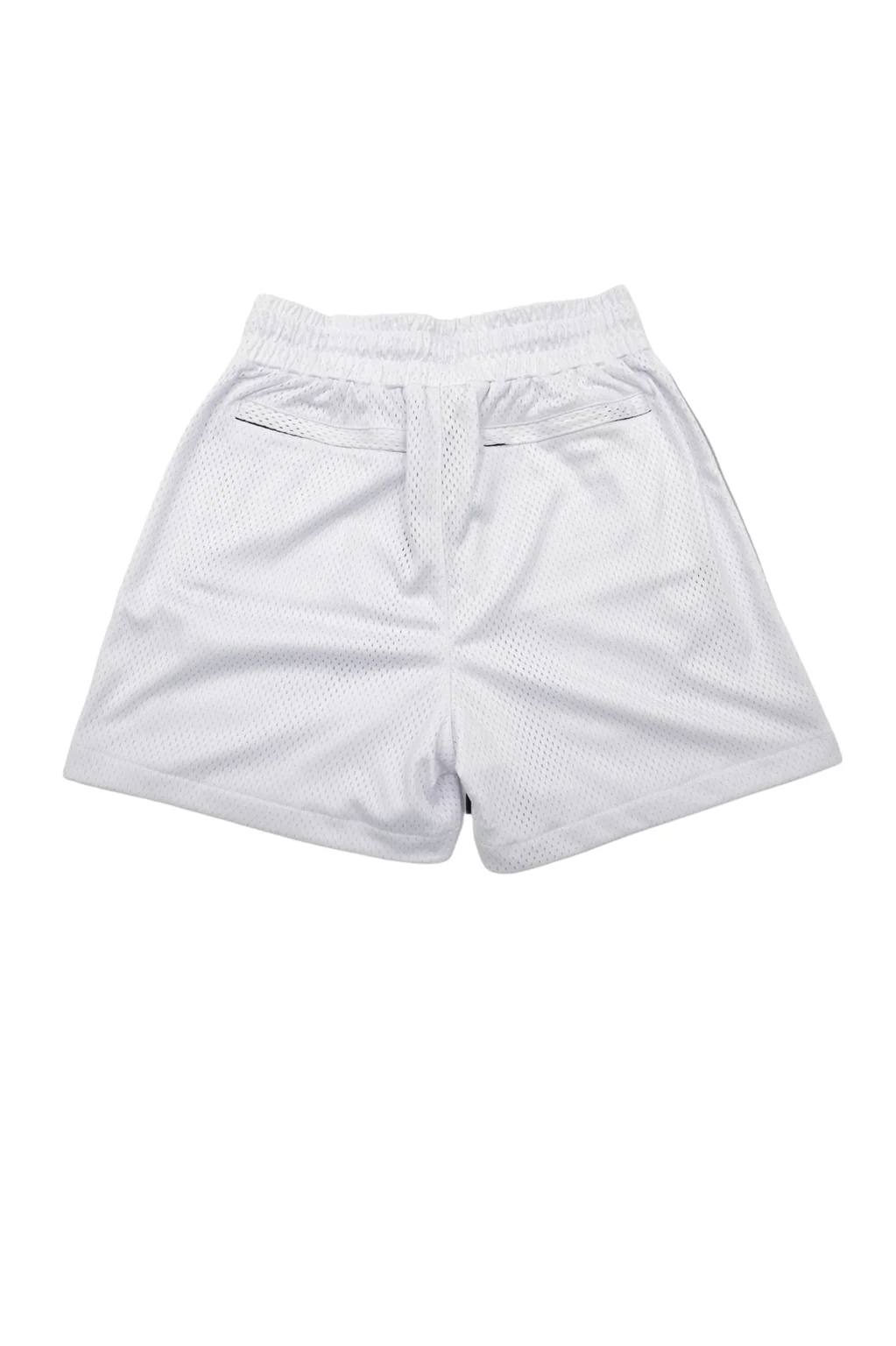 Heria Mesh Shorts with 3M Reflective Piping - White - Image 3