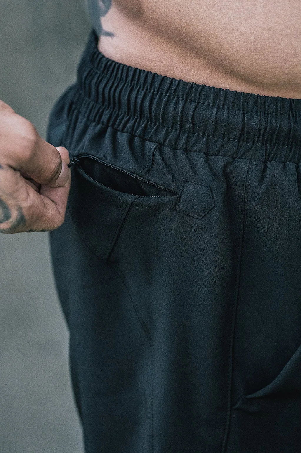 Heria Shorts - Solid Black - Image 9