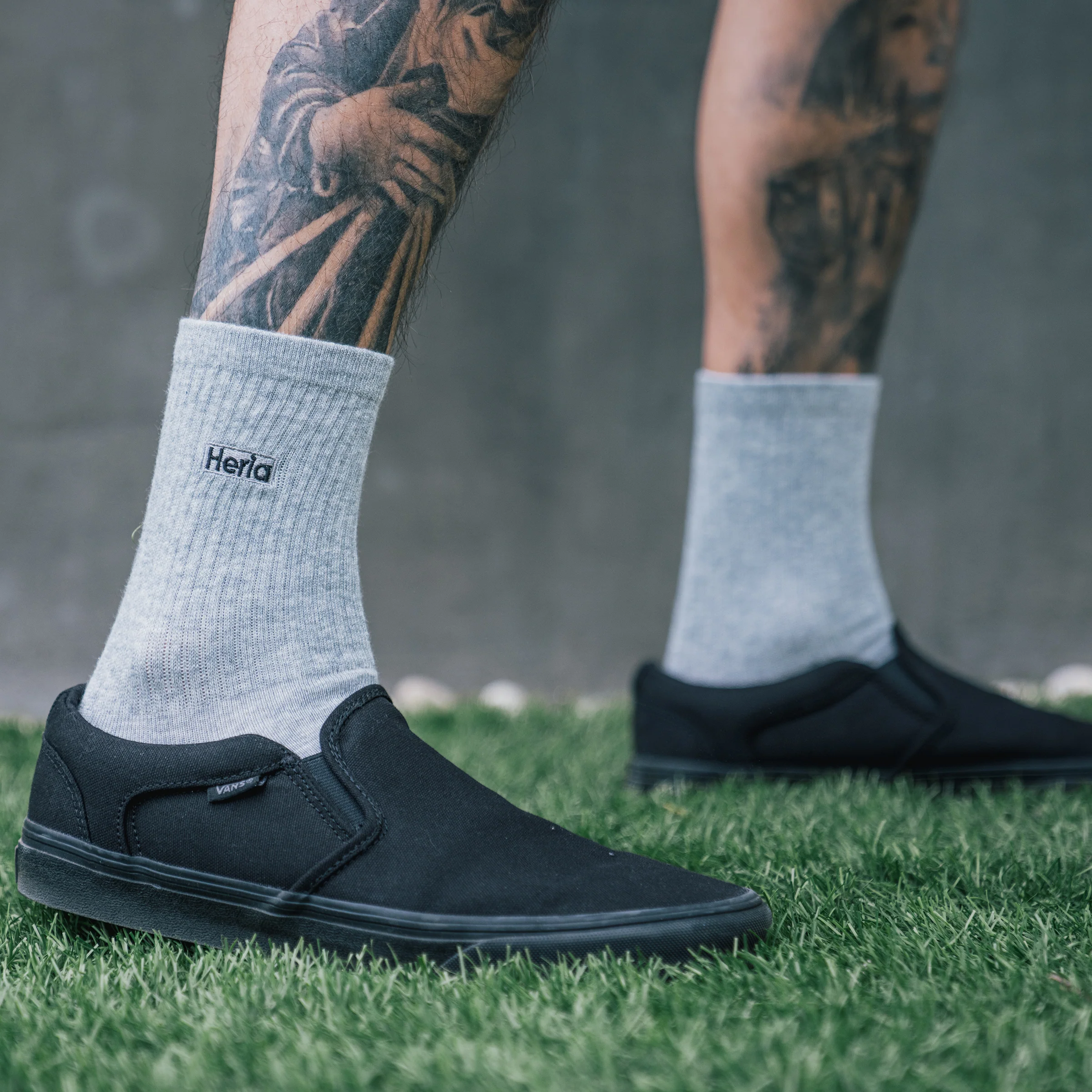 Heria Socks - Grey - Image 3