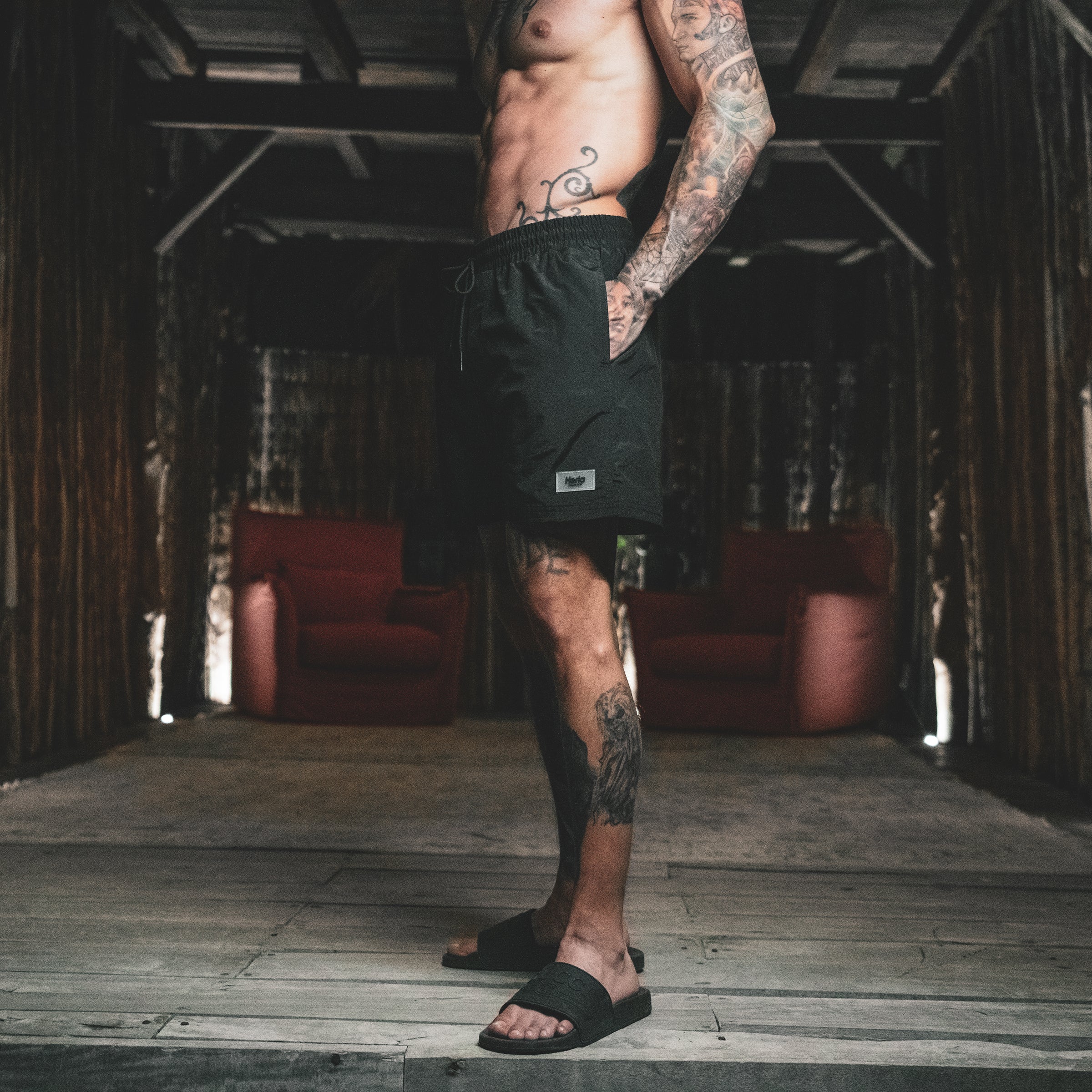 Heria Training Trunks - Black - Image 7