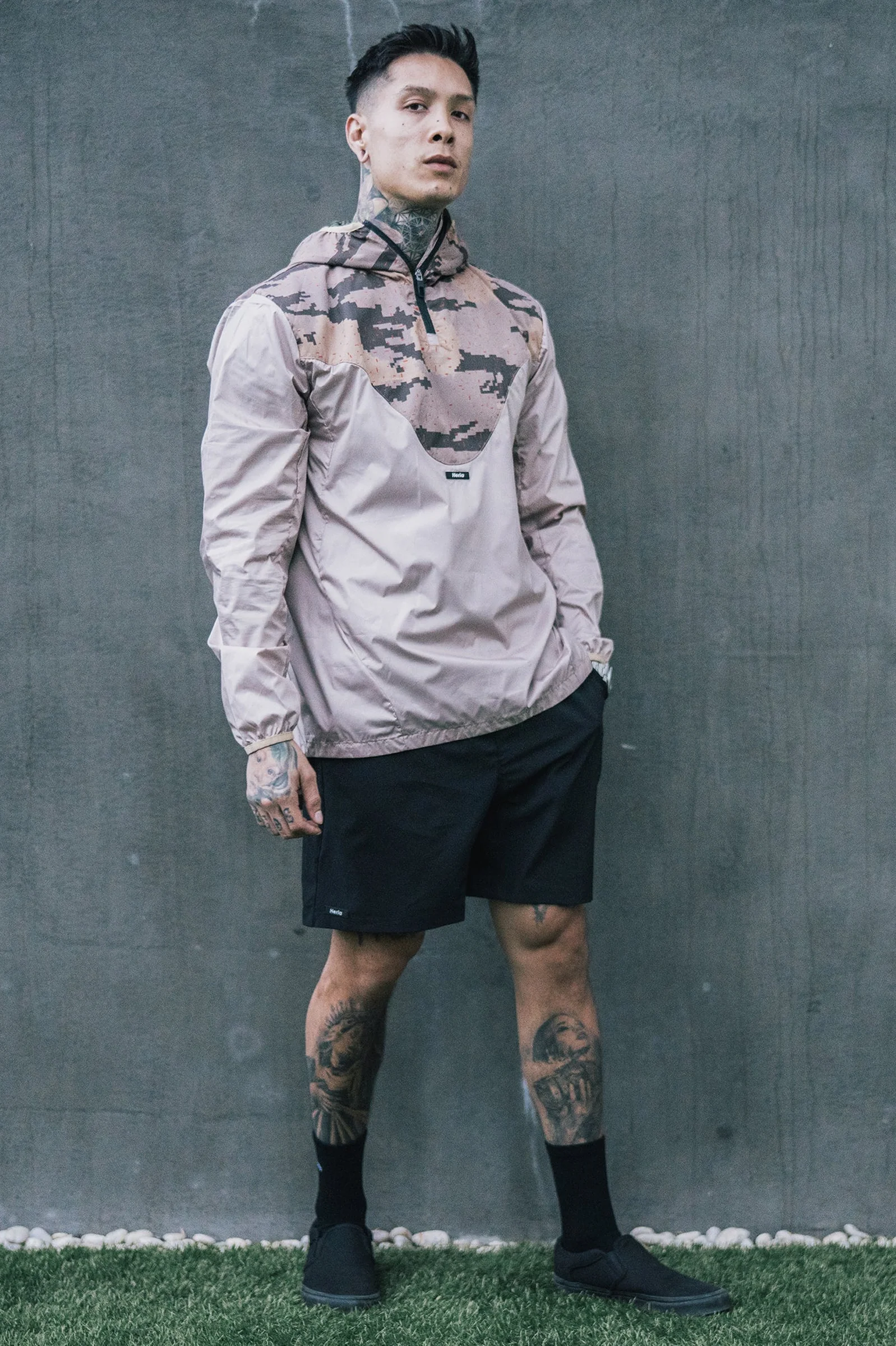 Windbreaker Jacket - Brown - Image 4